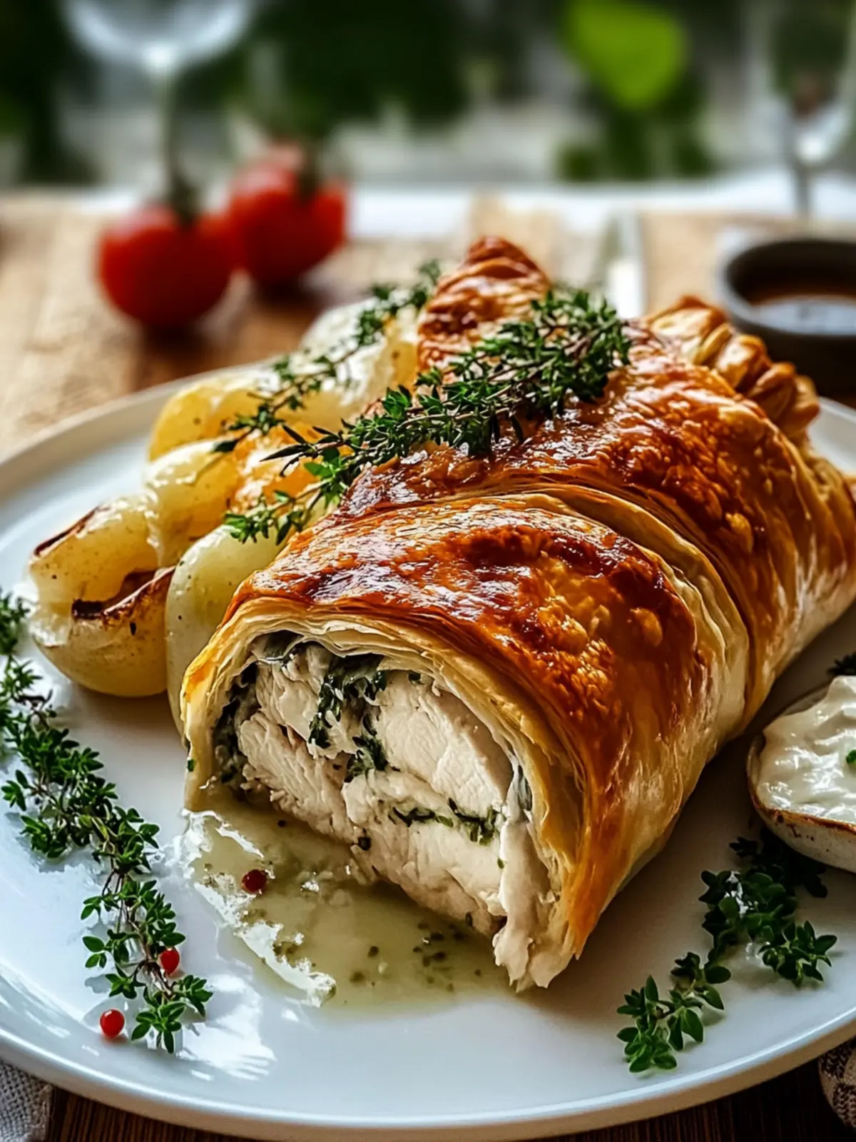 Chicken Wellington