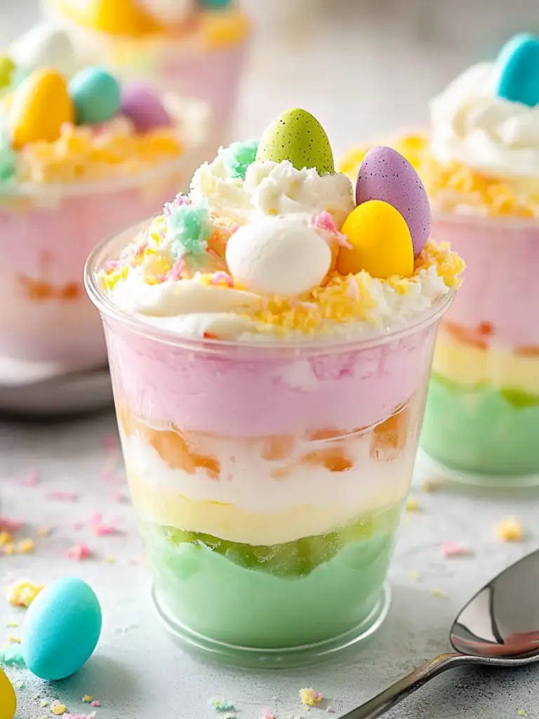 Easter Jello Parfait