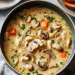 Clean Chicken Mushroom Soup