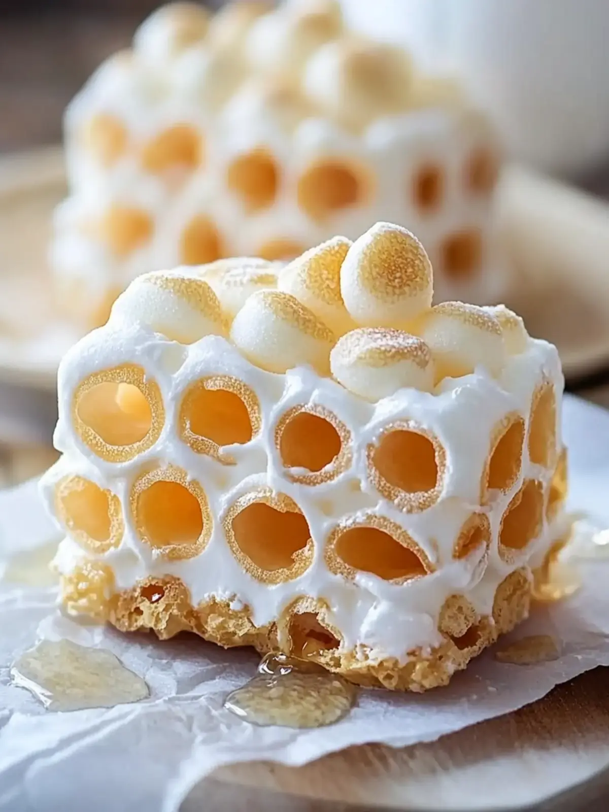 Honeycomb Marshmallow Treats