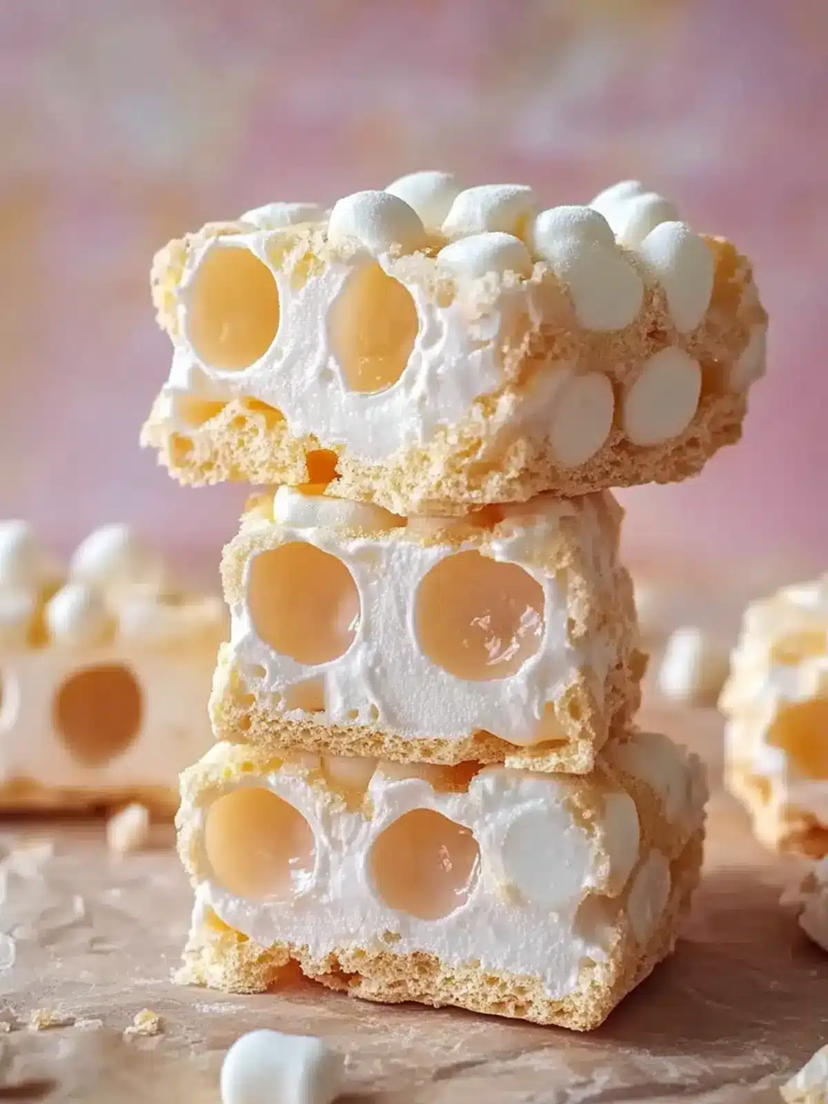 Honeycomb Marshmallow Treats