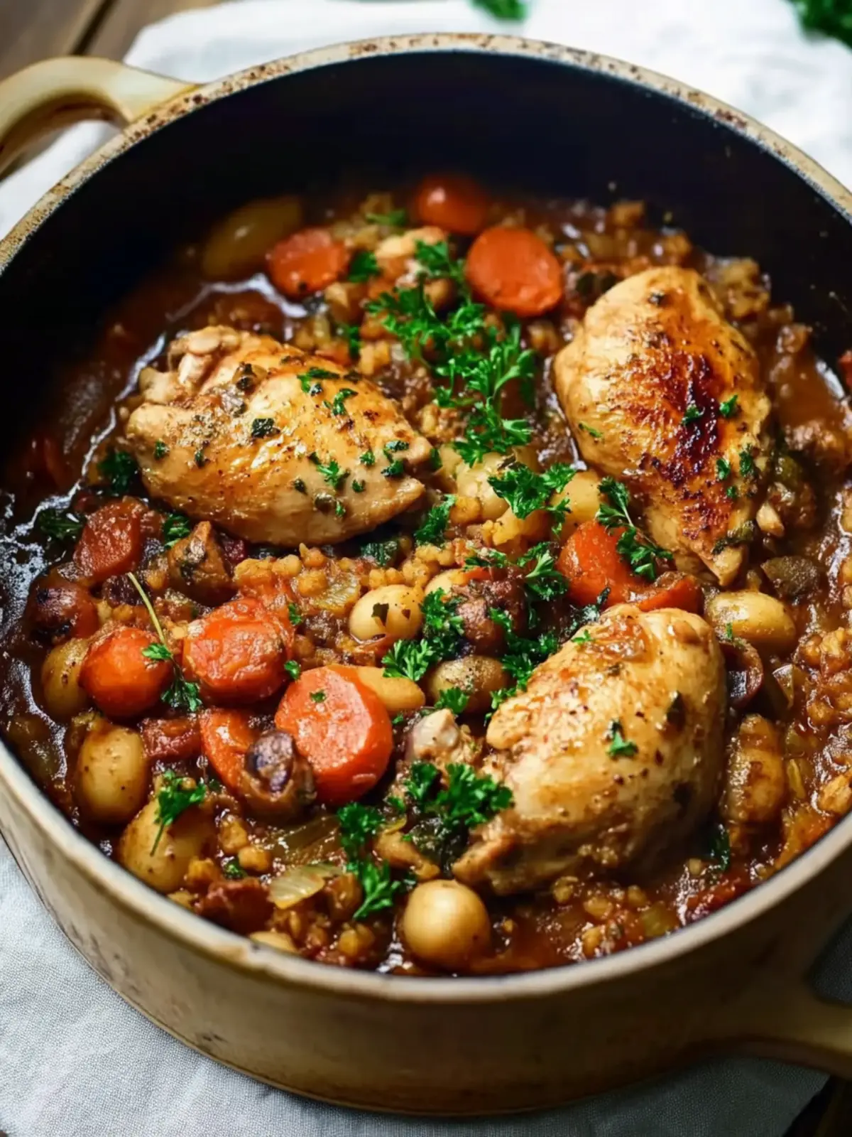 Chicken Cassoulet