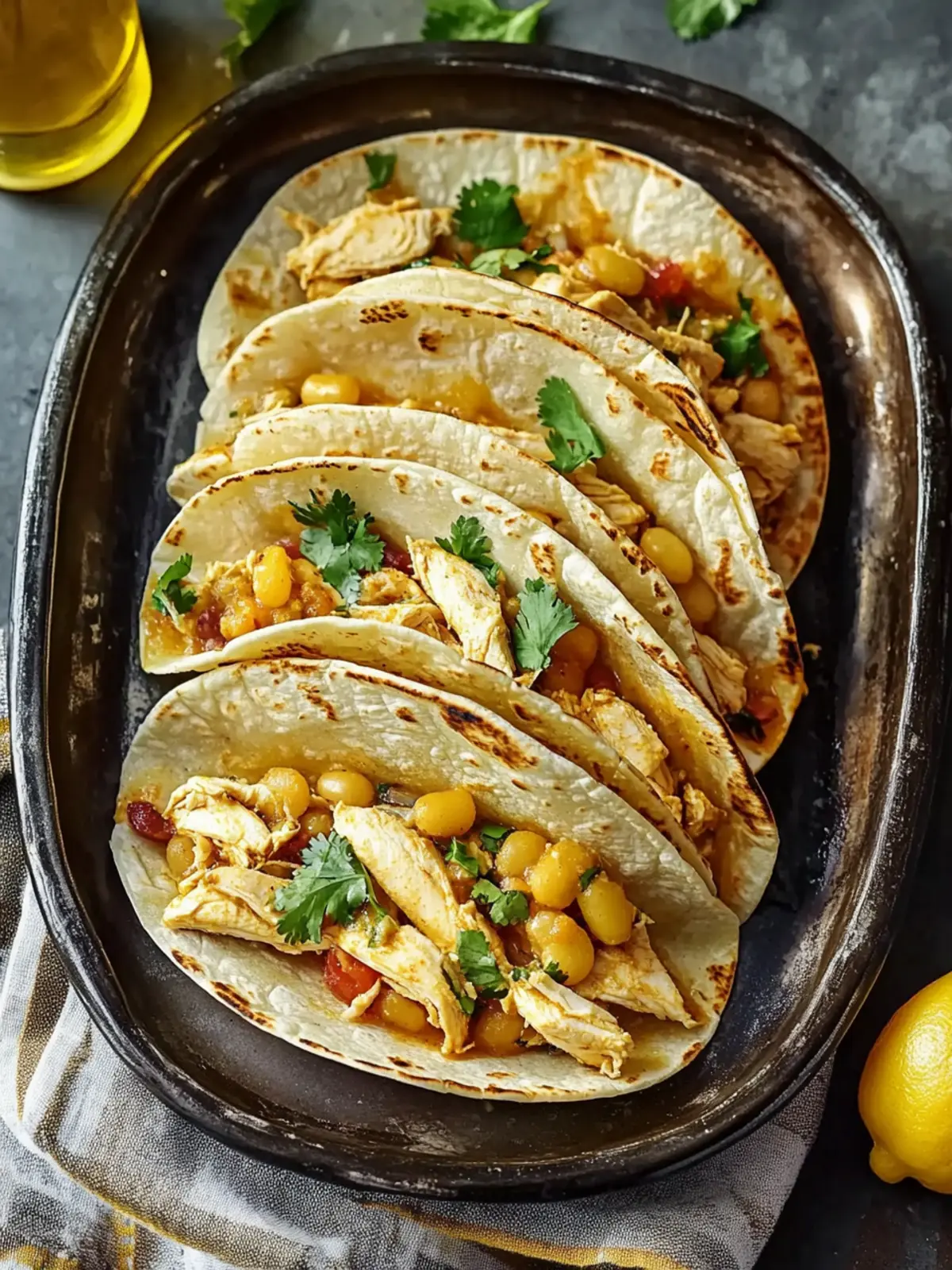 Savor Creamy White Chicken Chili Tacos for Family Nights White Chicken Chili Tacos