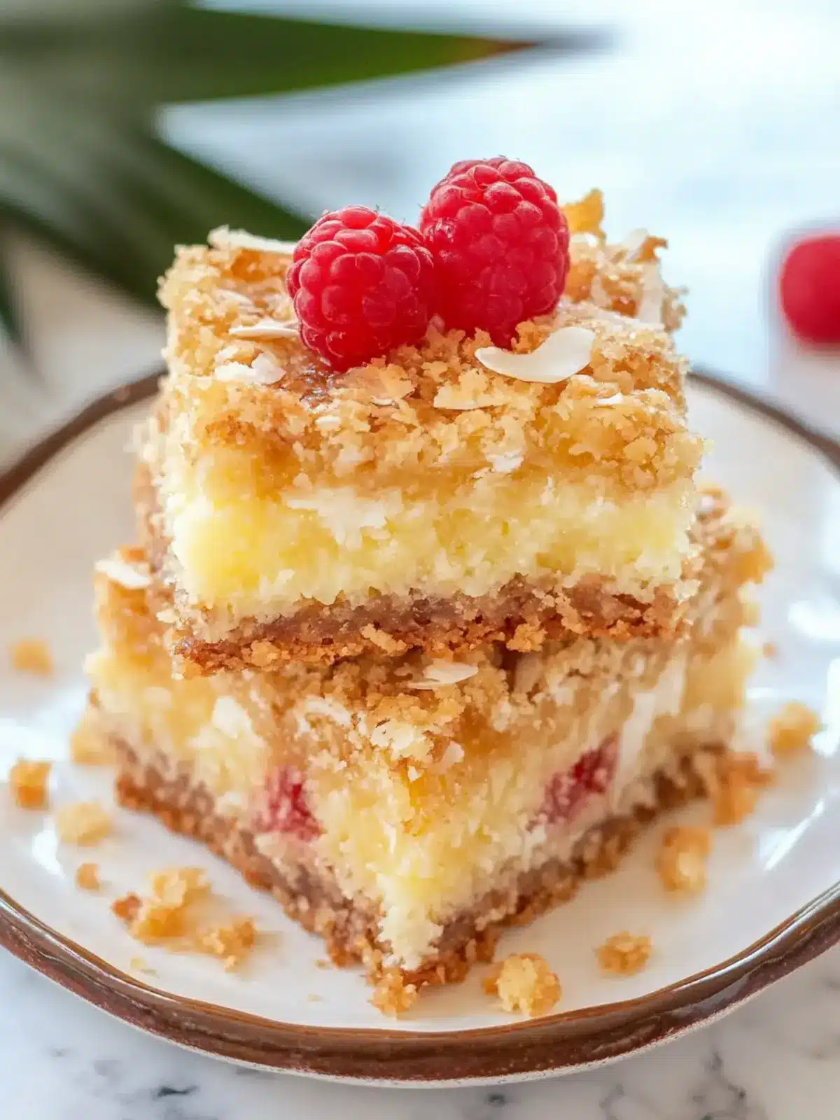 Pina Colada Seven Layer Bars