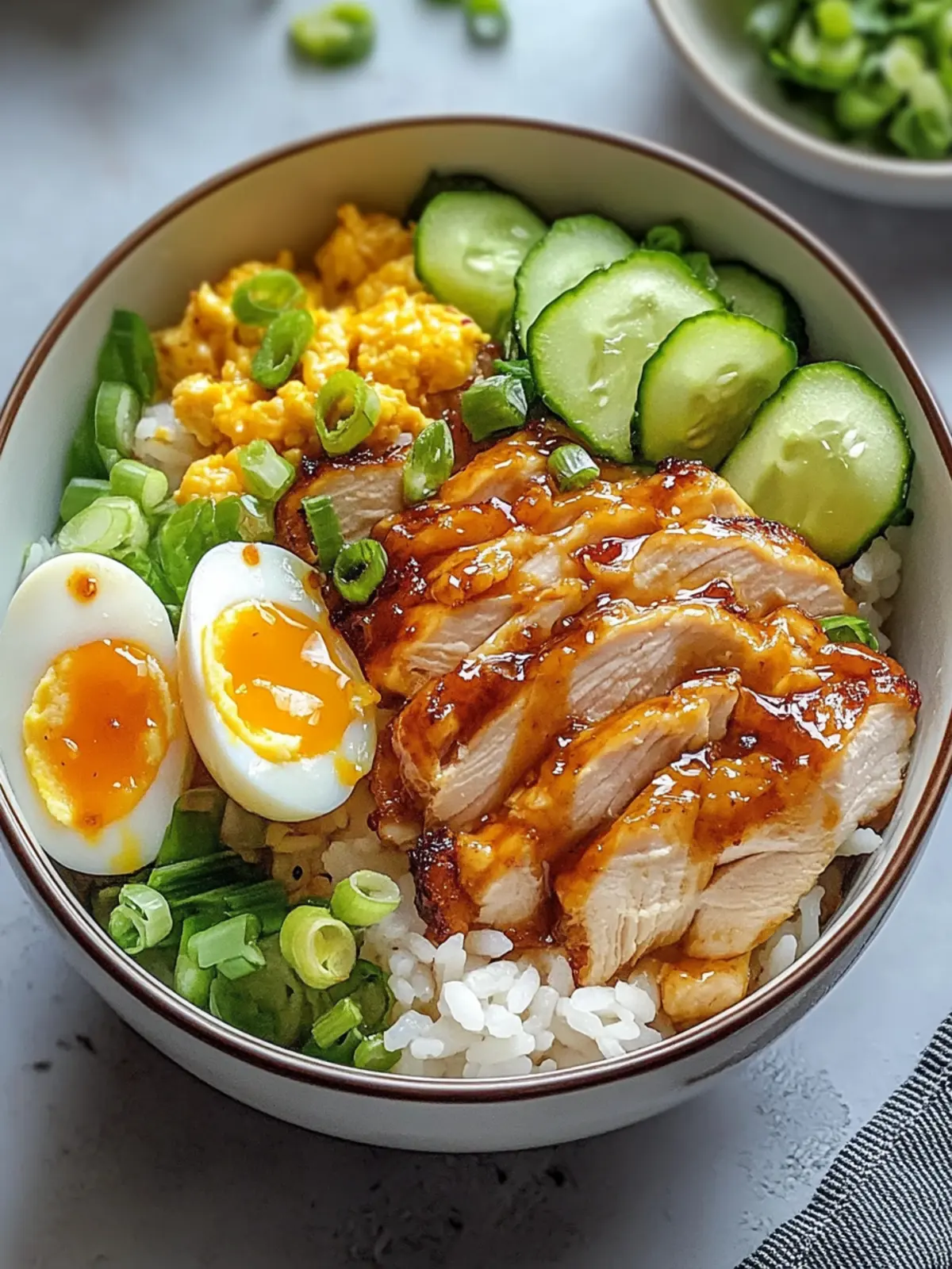 Chicken and Egg Rice Bowl