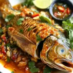 Savor Crispy Thai Fried Fish with Irresistible Tamarind Sauce Crispy Thai Fried Fish