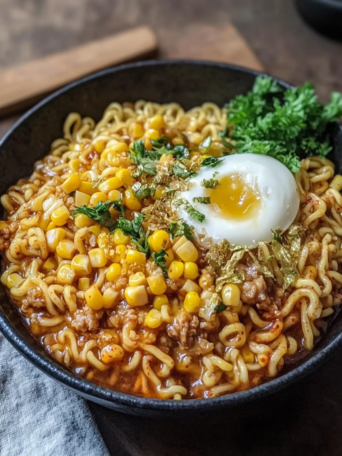 Korean Corn Cheese Instant Ramen: Creamy Comfort in Minutes Korean Corn Cheese Instant Ramen