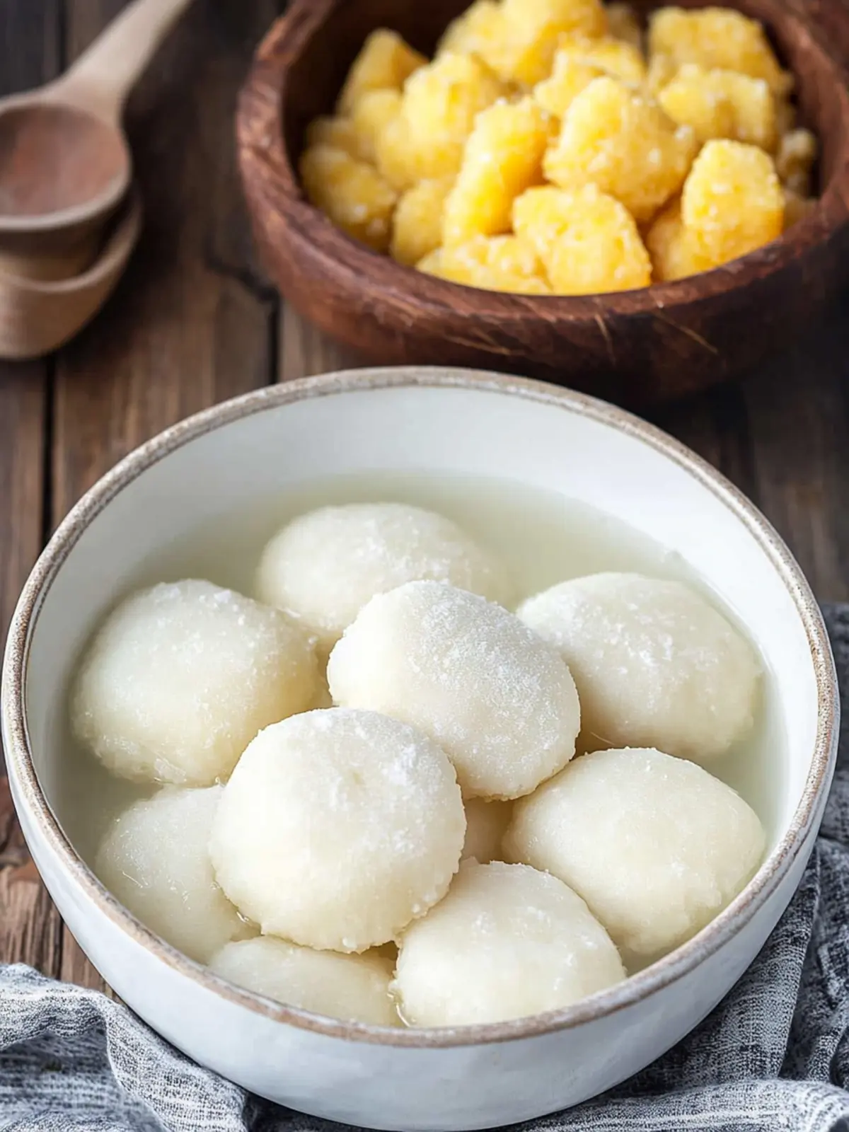 Caribbean Boiled Coconut Dumplings