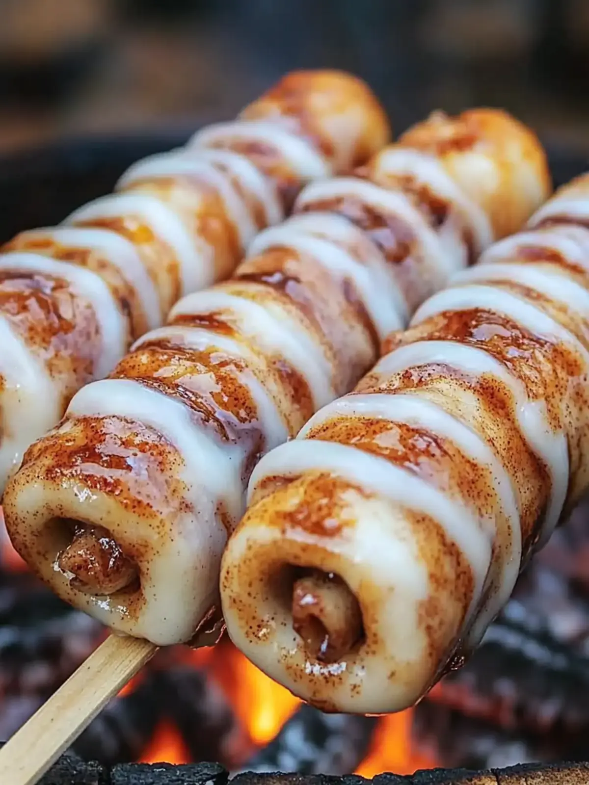 Campfire Cinnamon Roll Ups On A Stick – A Sweet Adventure! Campfire Cinnamon Roll Ups On A Stick