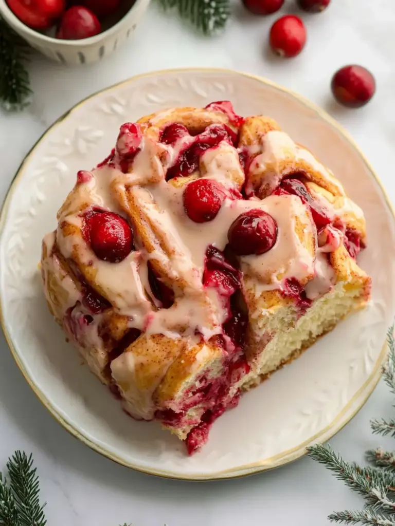 Cranberry Cinnamon Rolls