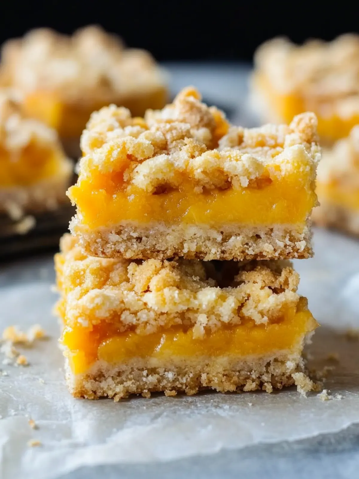 Mango Crumb Bars