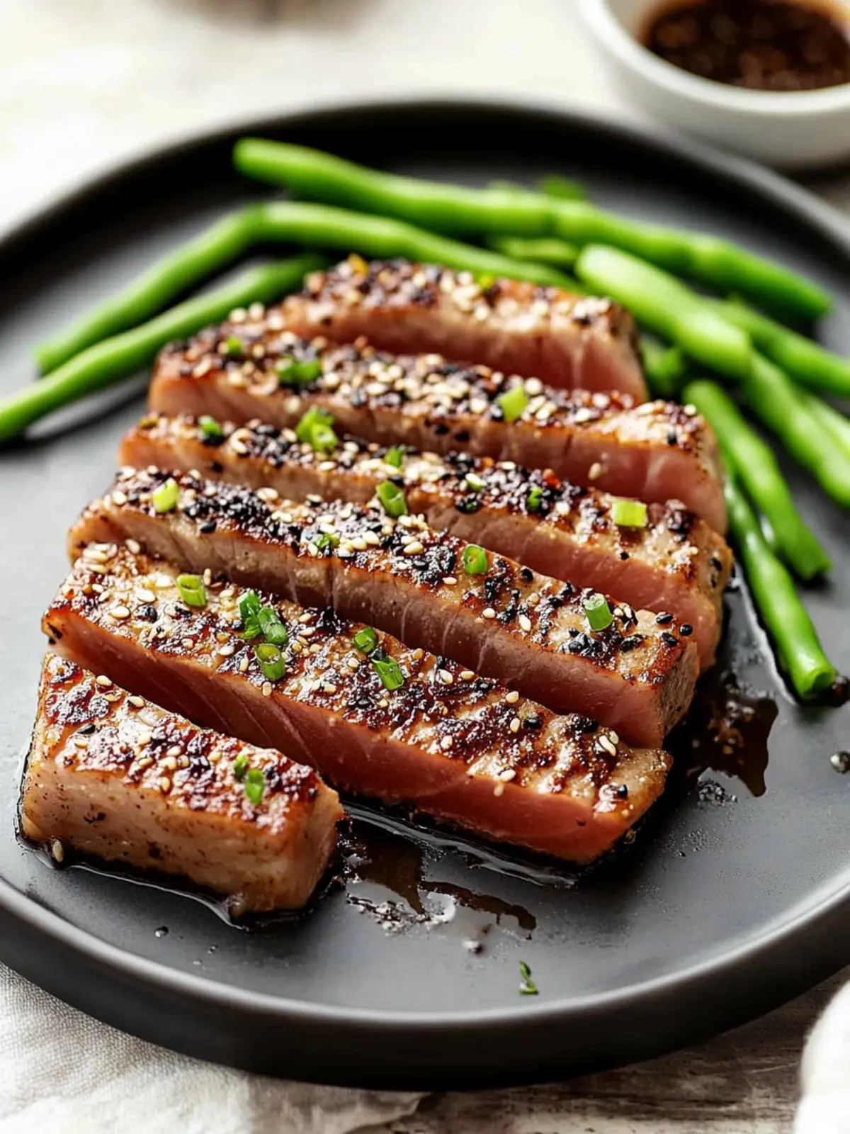 Sesame Crusted Tuna Steaks