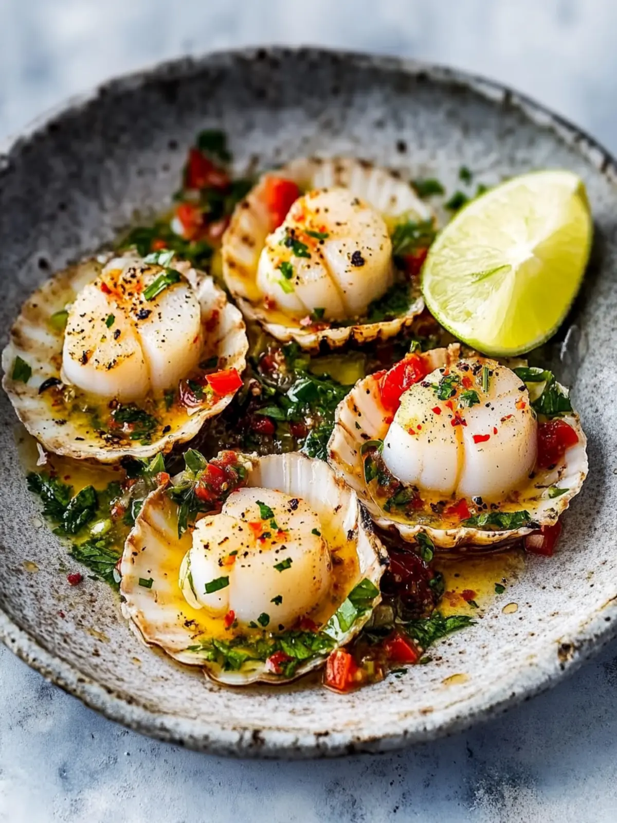 Spicy Scallop Ceviche