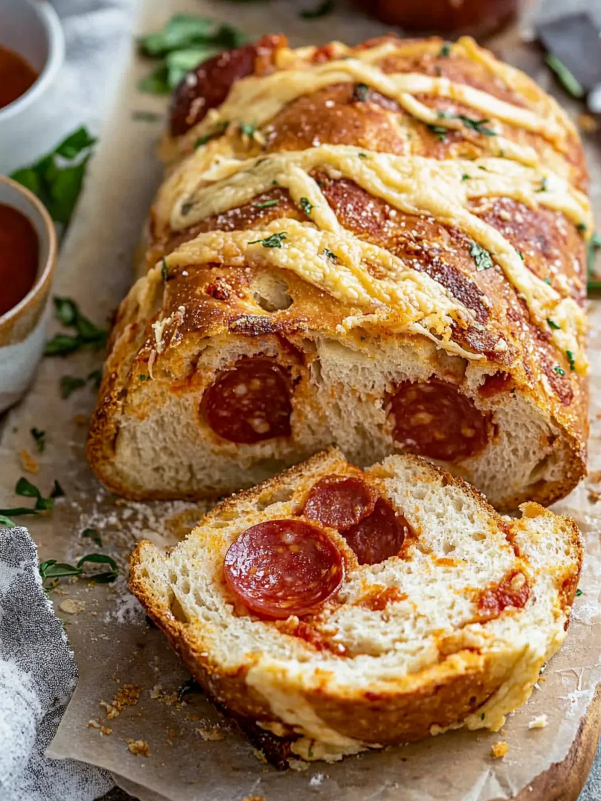 Pepperoni Bread