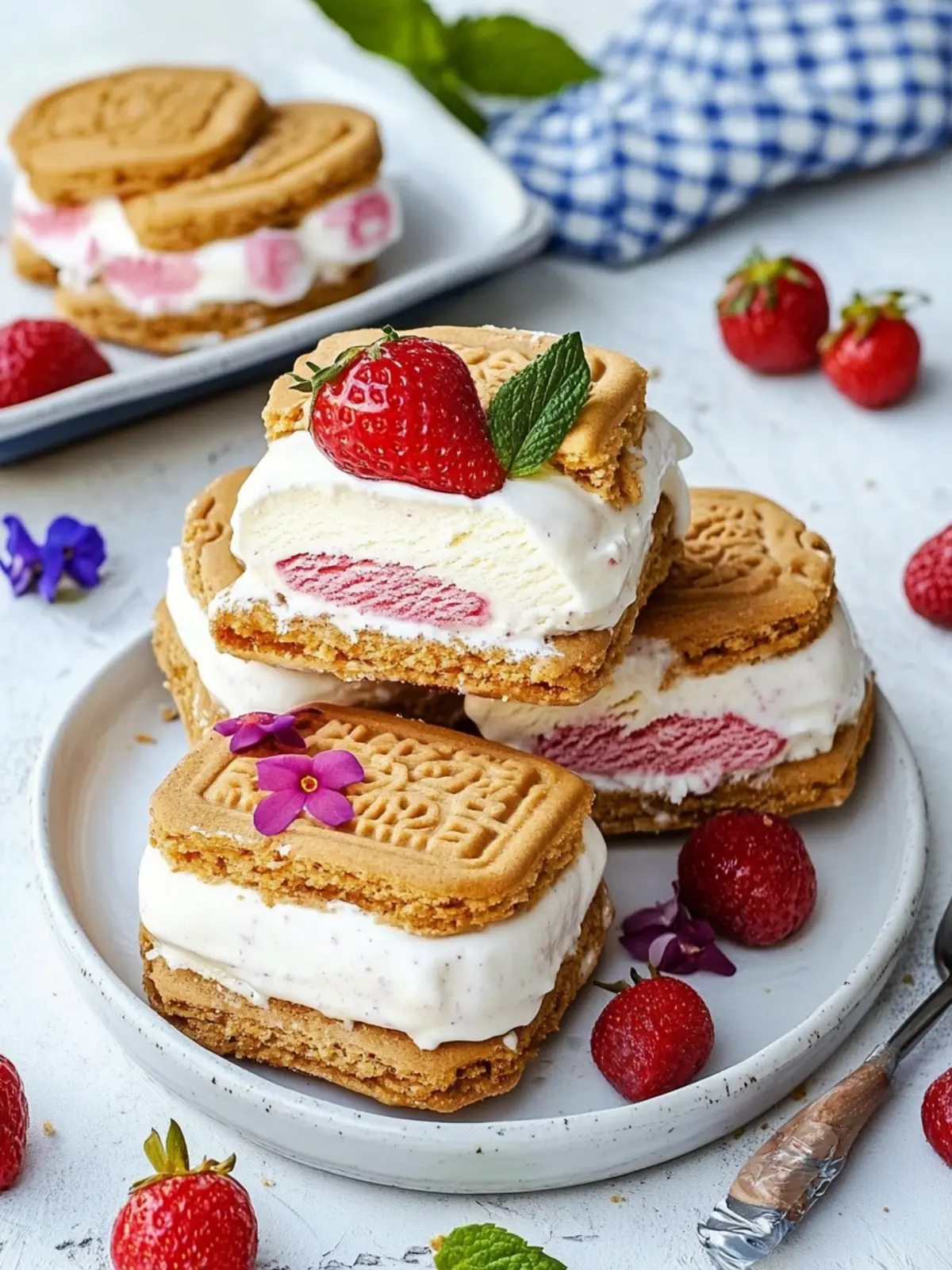 Creamy Japanese Cheesecake Ice Cream Sandwiches Made Easy Japanese Cheesecake Ice Cream Sandwiches