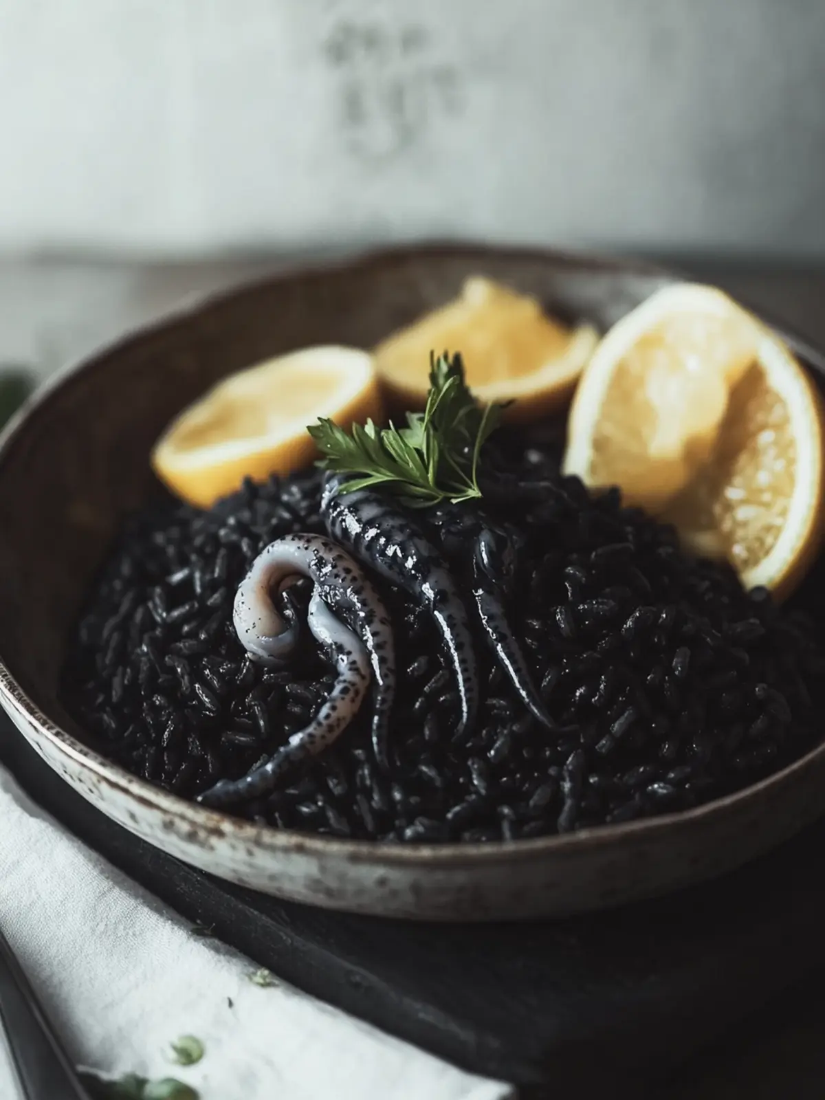 Black Cuttlefish Risotto