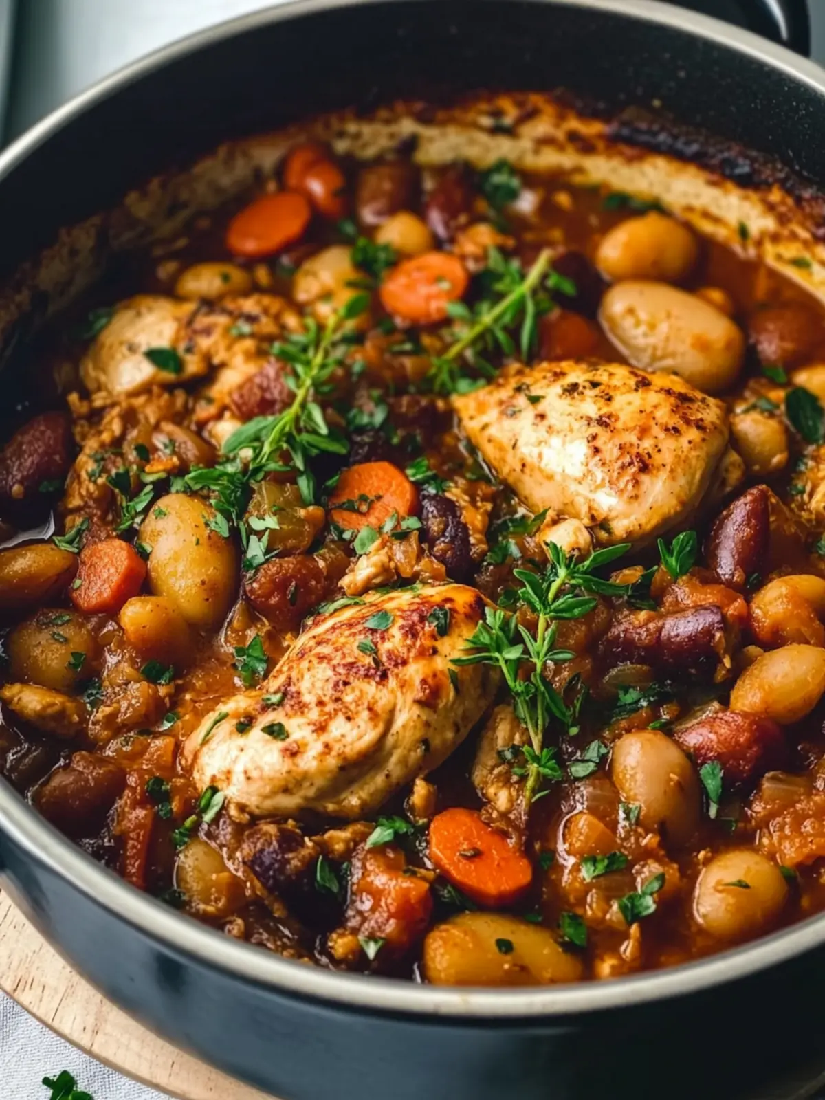 Chicken Cassoulet