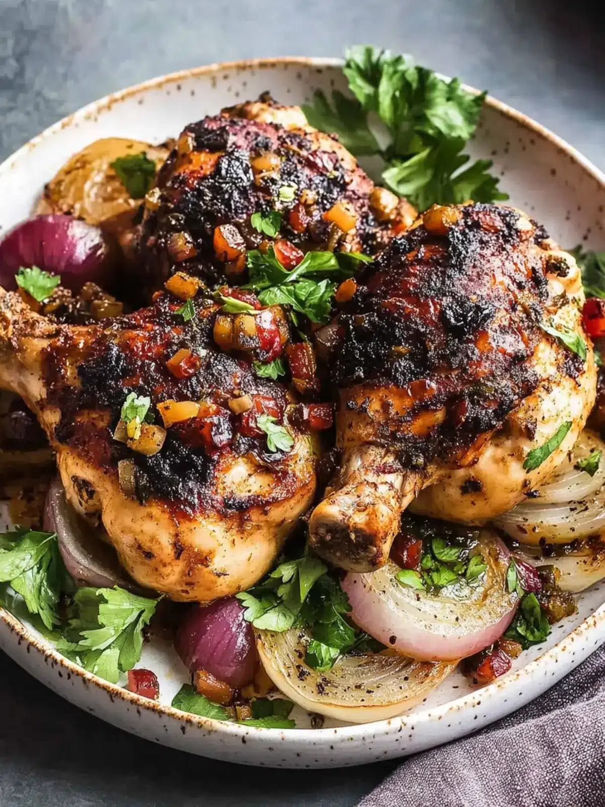 Palestinian Sumac Chicken with Onions