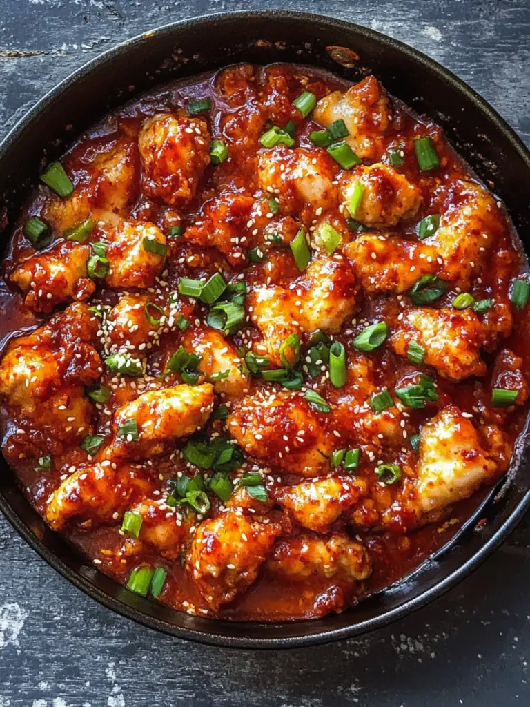 Korean Fire Chicken