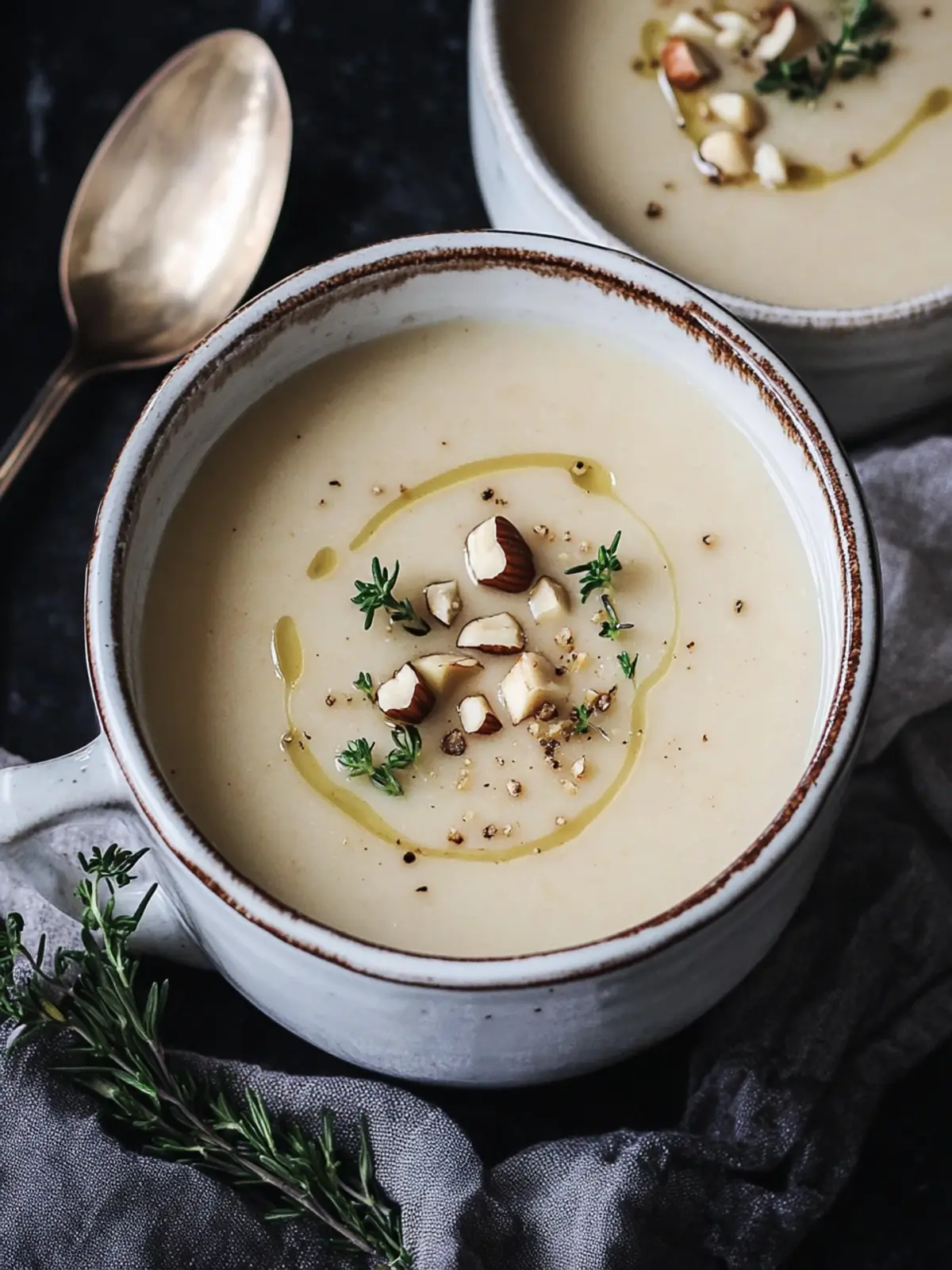 Hazelnut Parsnip Soup