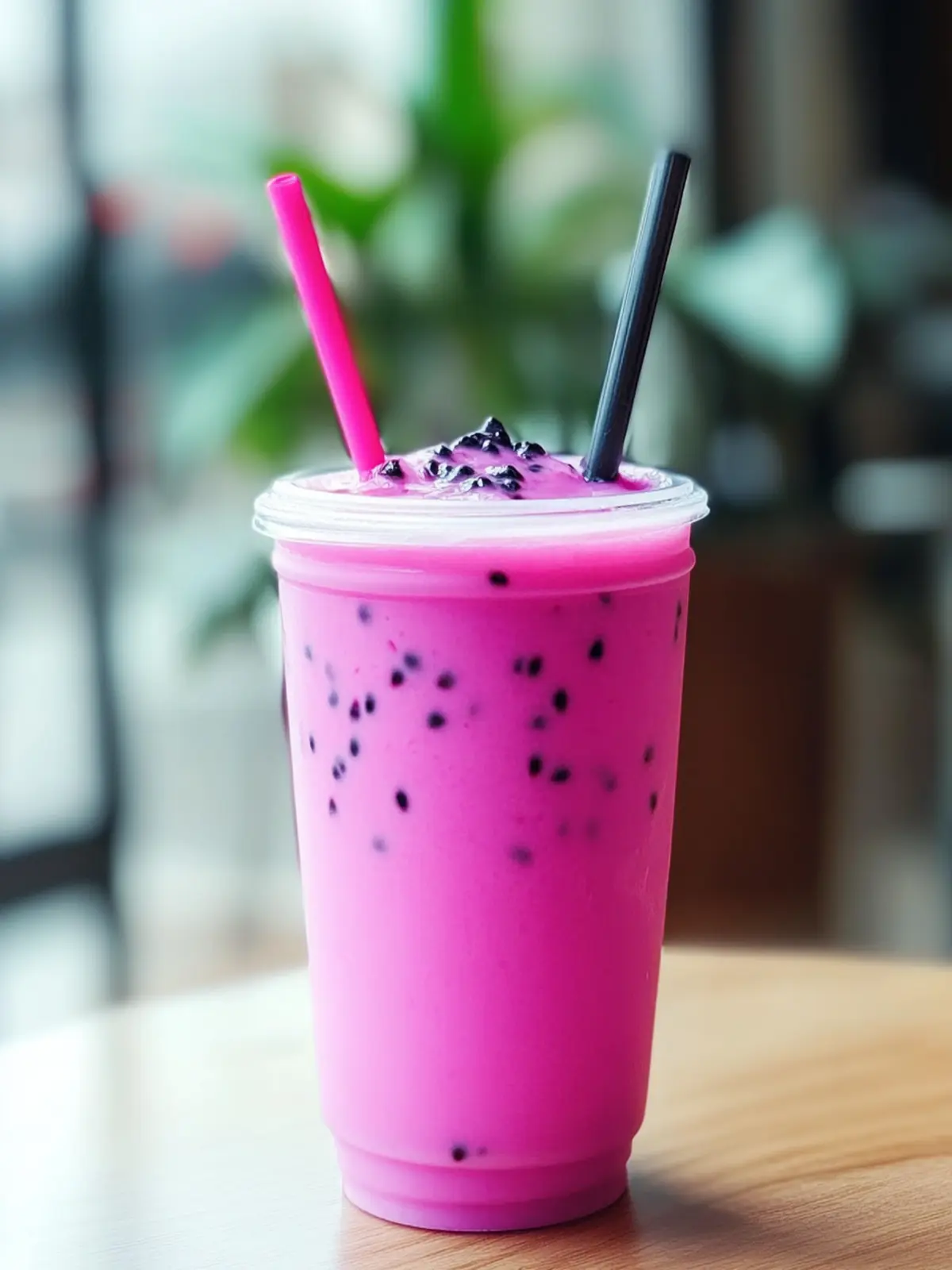 Dragon Fruit Milk Tea