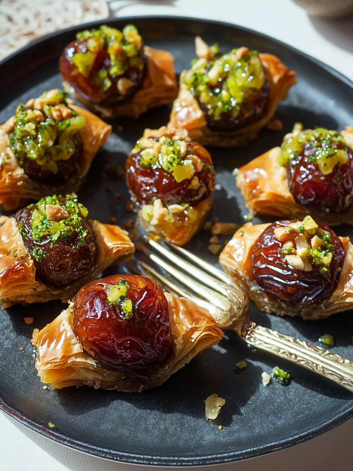 Baklava Stuffed Dates