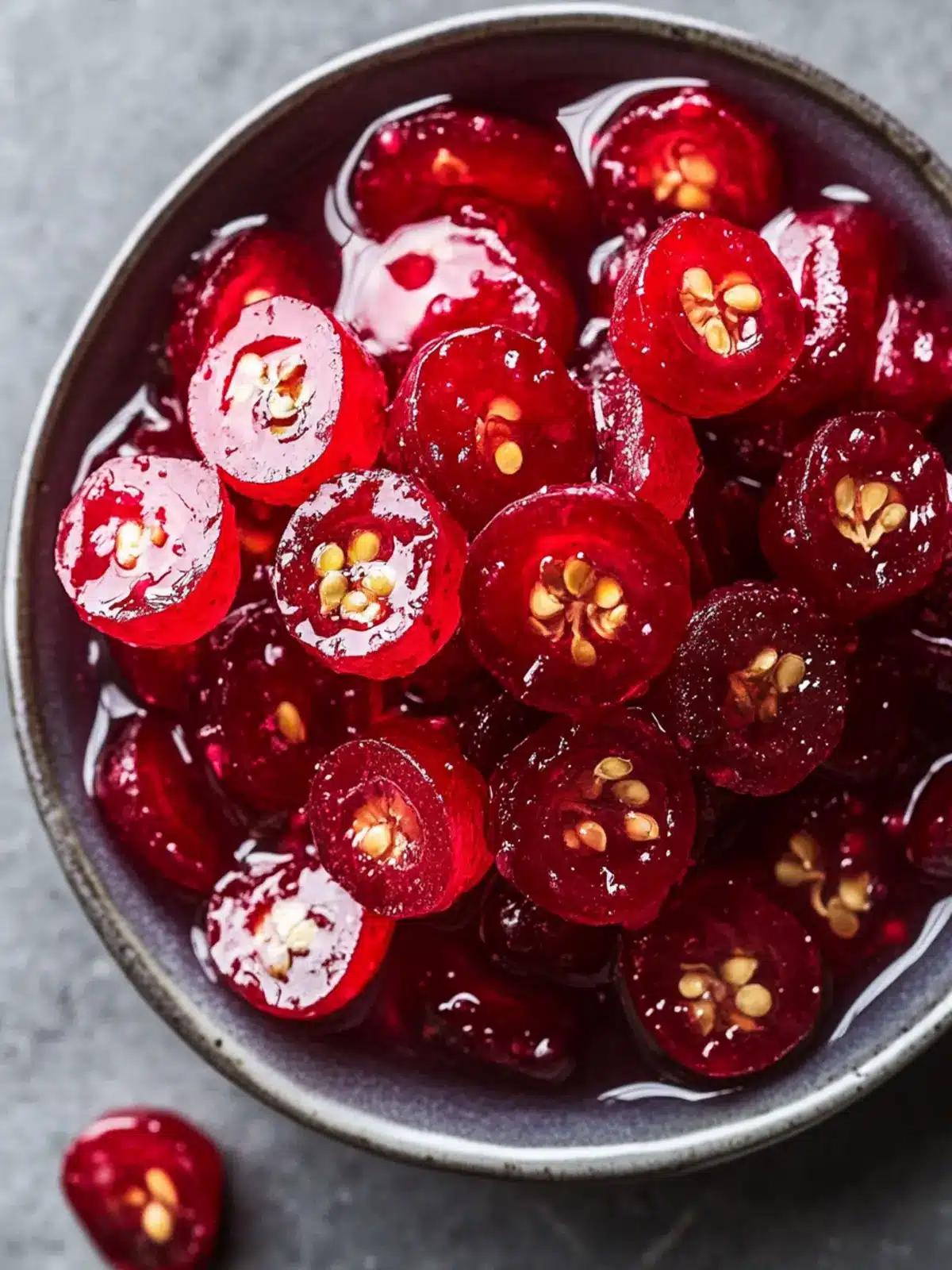 Sweet and Spicy Cranberry Jalapeno Cowboy Candy Delight Cranberry Jalapeno Cowboy Candy