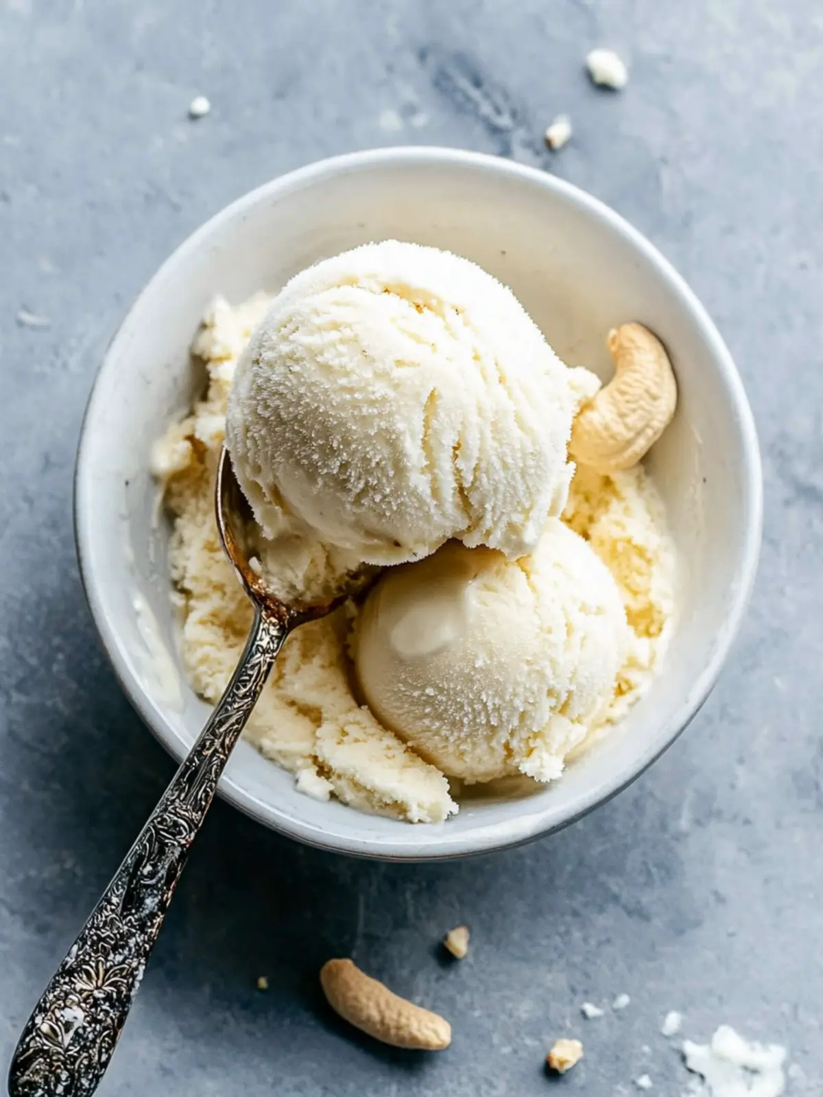 Vegan Cashew Ice Cream