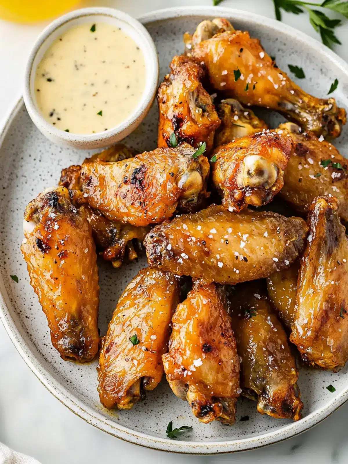 Salt and Vinegar Wings