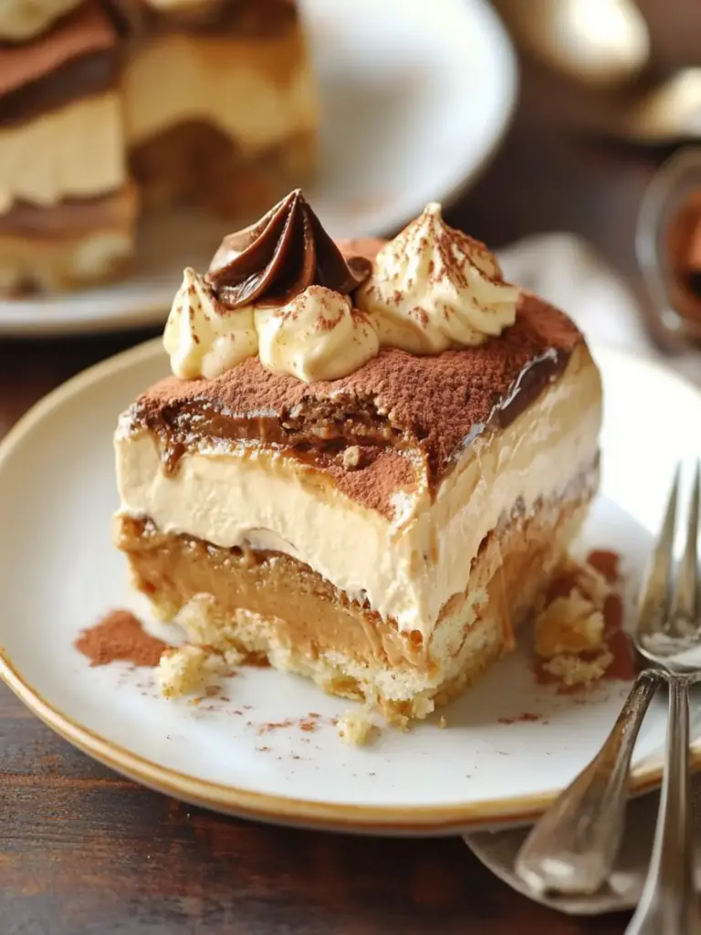 Dulce de Leche Tiramisu