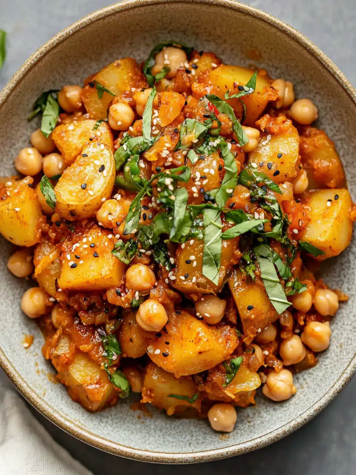 Gochujang Potatoes and Chickpeas: Your New Weeknight Hero Gochujang Potatoes and Chickpeas