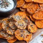 Everything Bagel Sweet Potato Chips