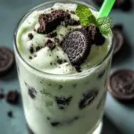 Minty Oreo Milkshake