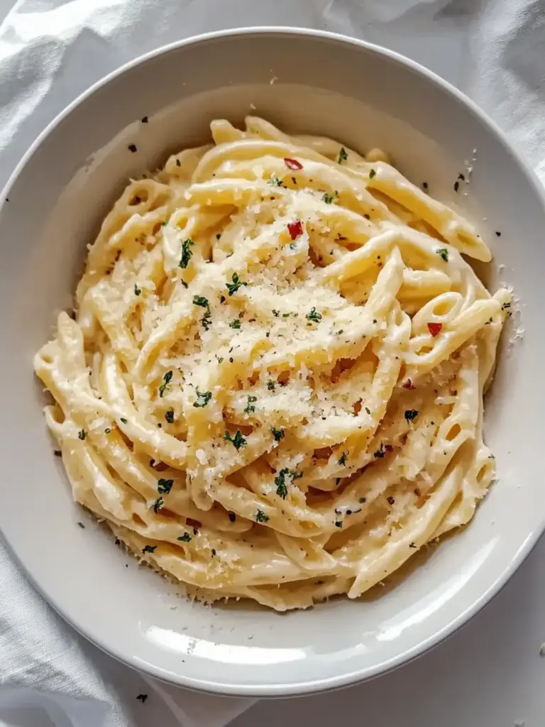 One Pot Creamy Garlic Pasta
