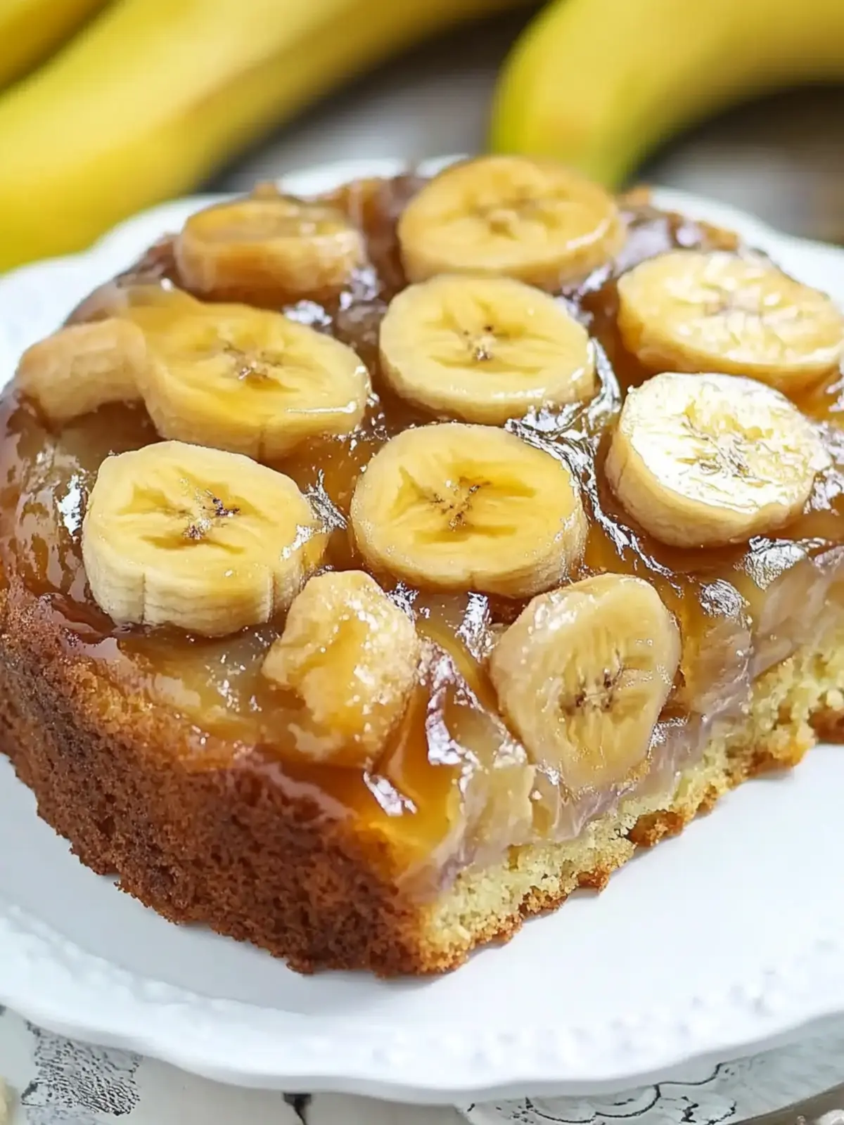 Banana Upside Down Cake