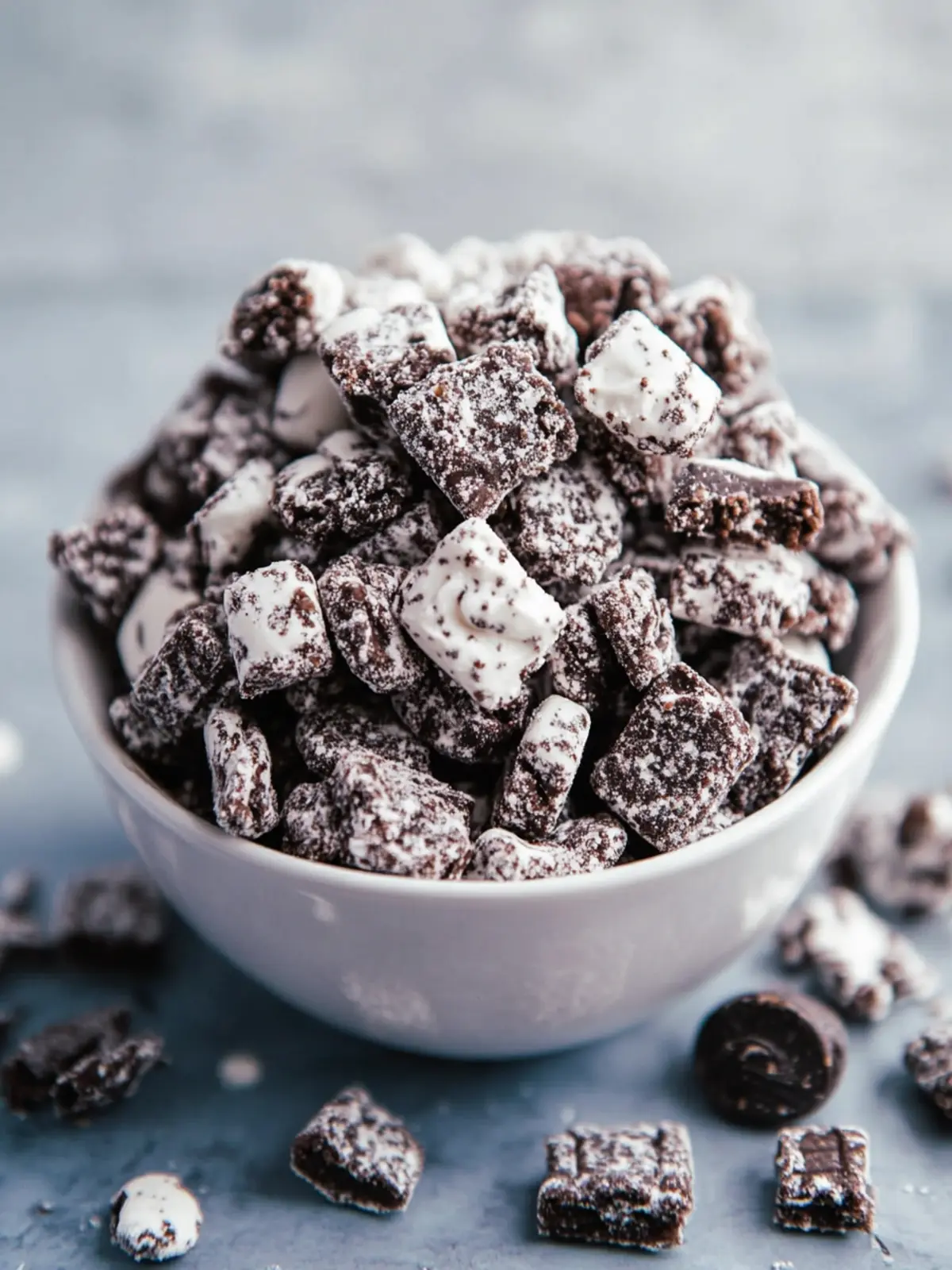 Cookies and Cream Muddy Buddies