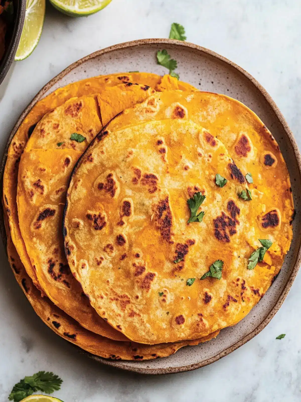 Sweet Potato Tortillas