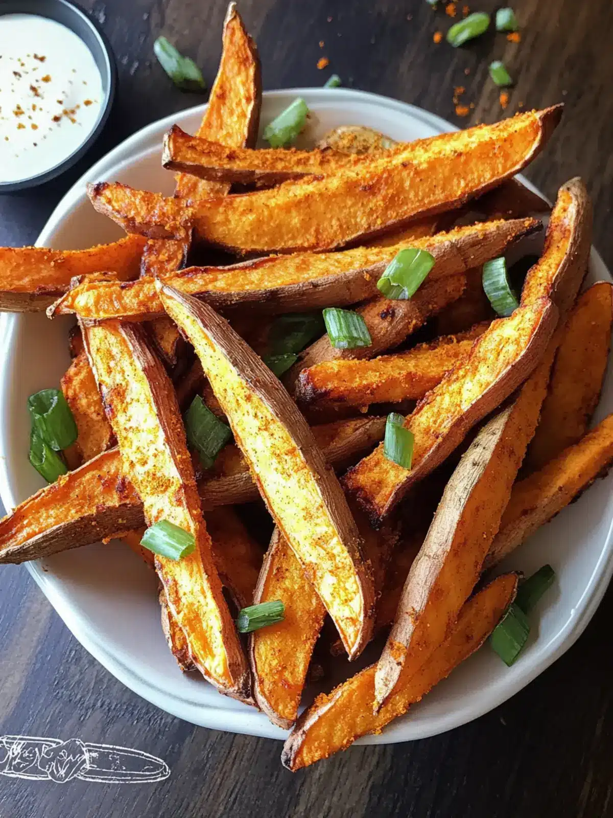Sweet Potato Fries With Turmeric