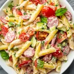 Italian Hoagie Pasta Salad