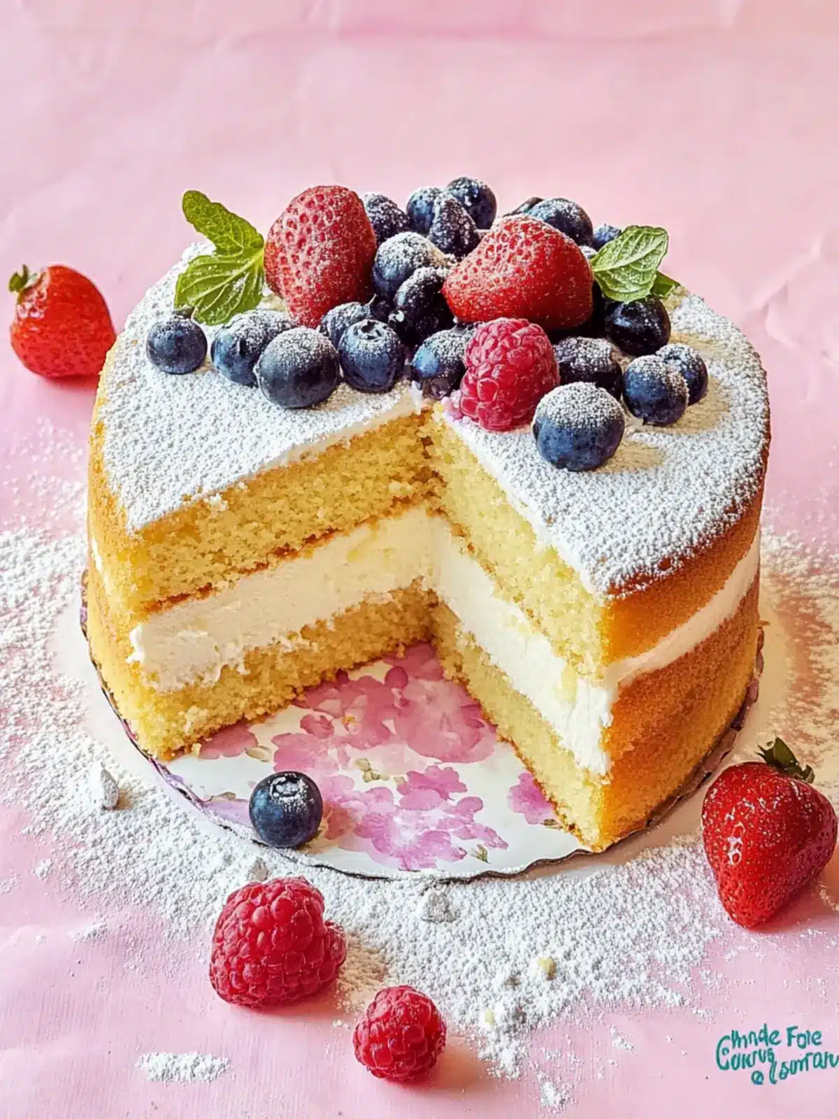 Wheat-Free Sponge Cake