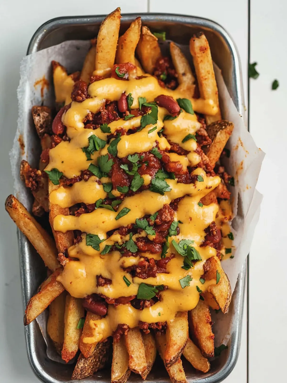 Vegan Chili Cheese Fries