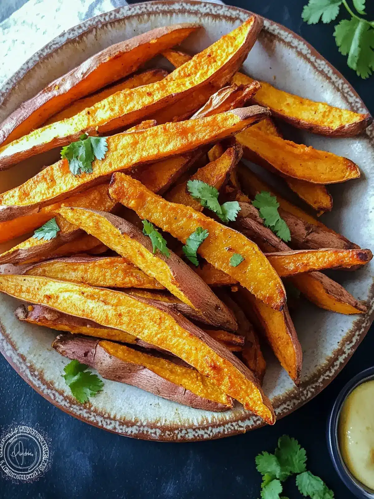 Sweet Potato Fries With Turmeric