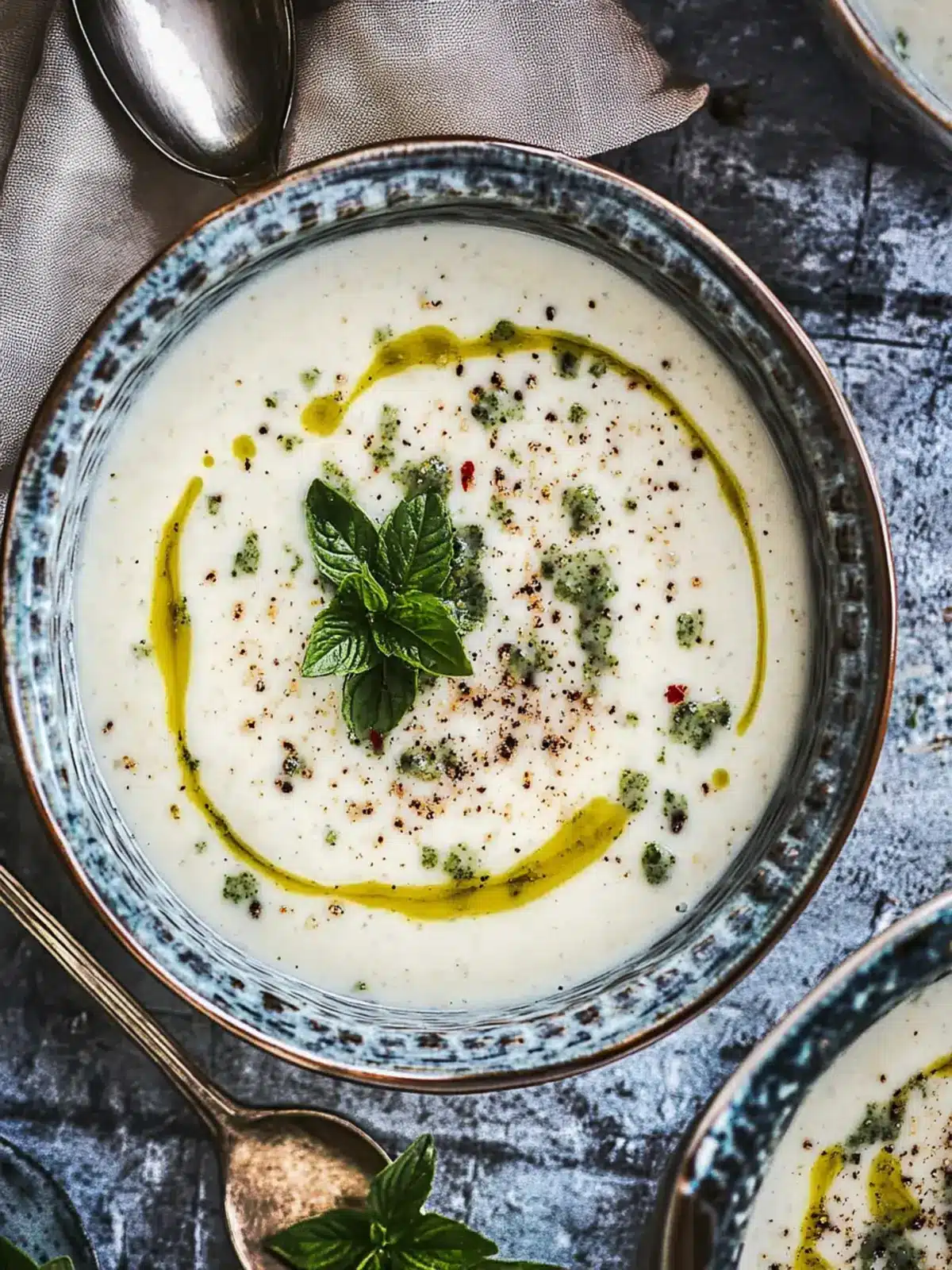 Creamy Hot Yoghurt Soup