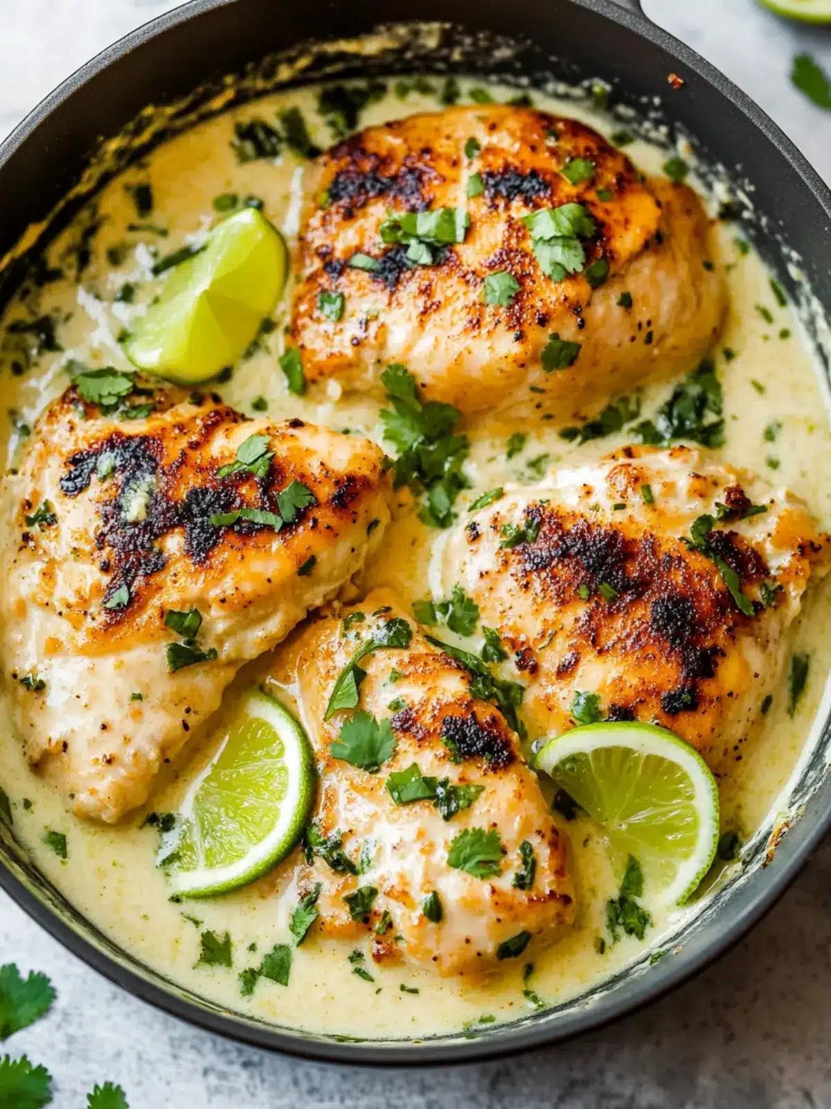 Creamy Coconut Lime Chicken