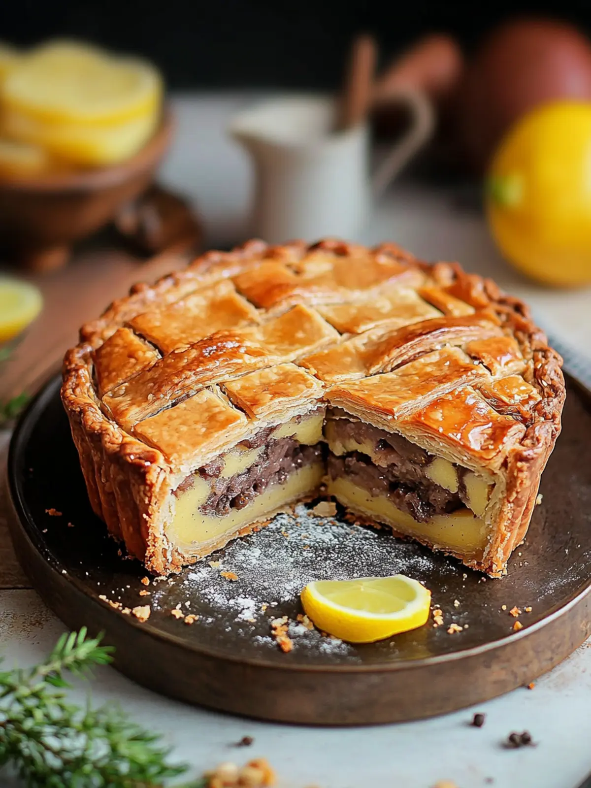 Irresistible French Terrine Pie That's Totally Vegan Delight French Terrine Pie