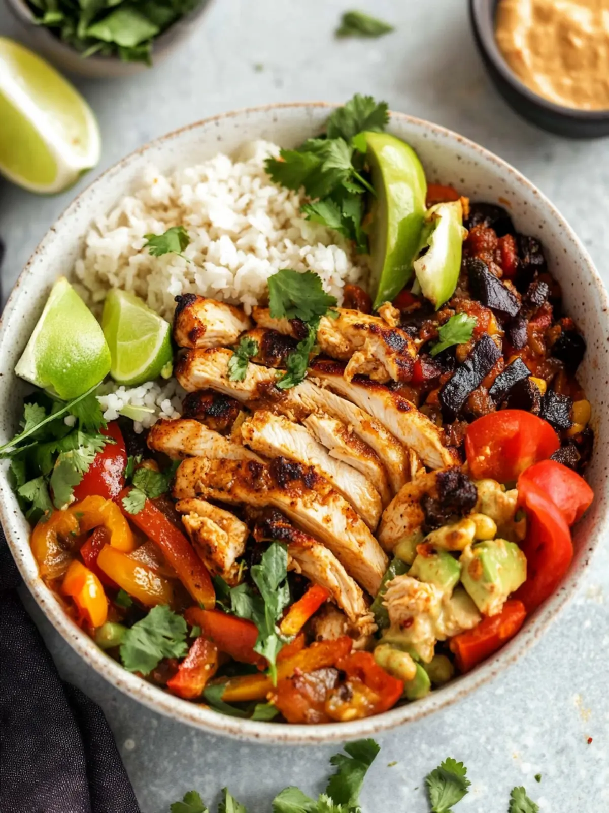 Chicken Fajita Bowl