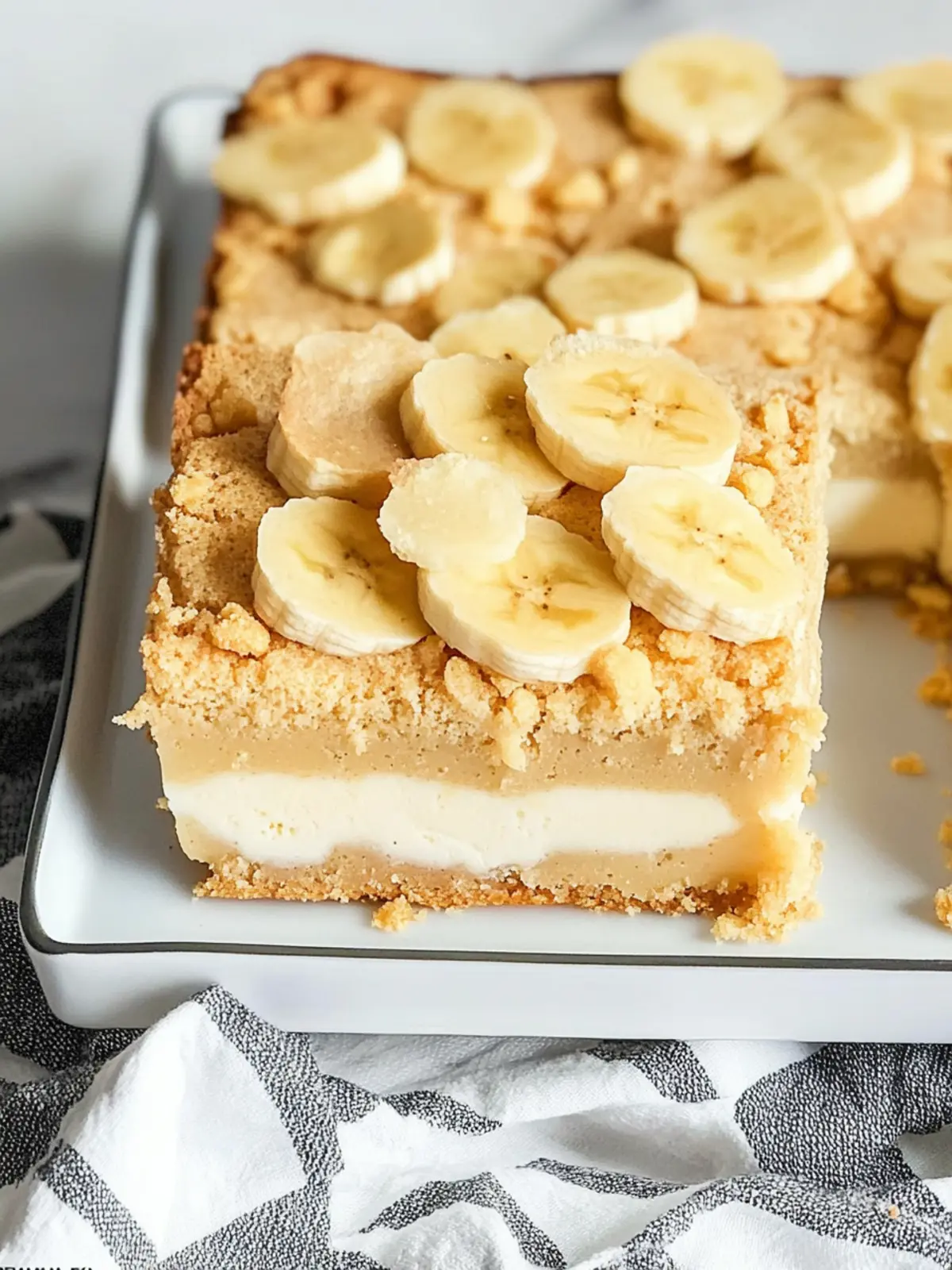 Banana Pudding Brownies