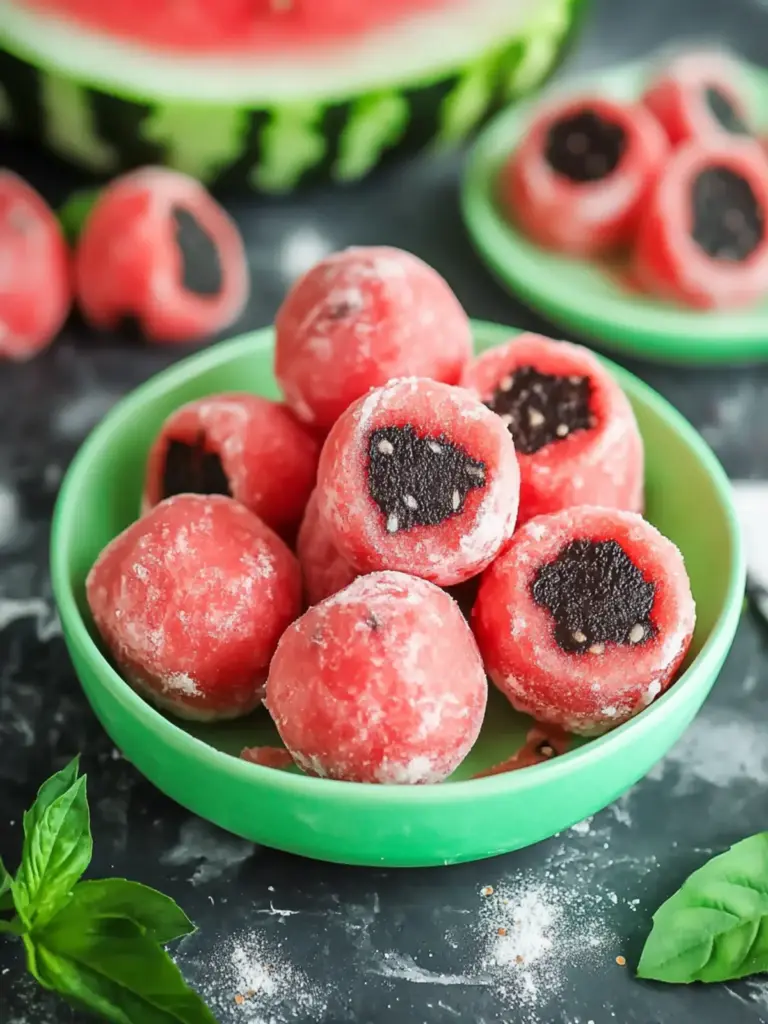 Watermelon Truffles