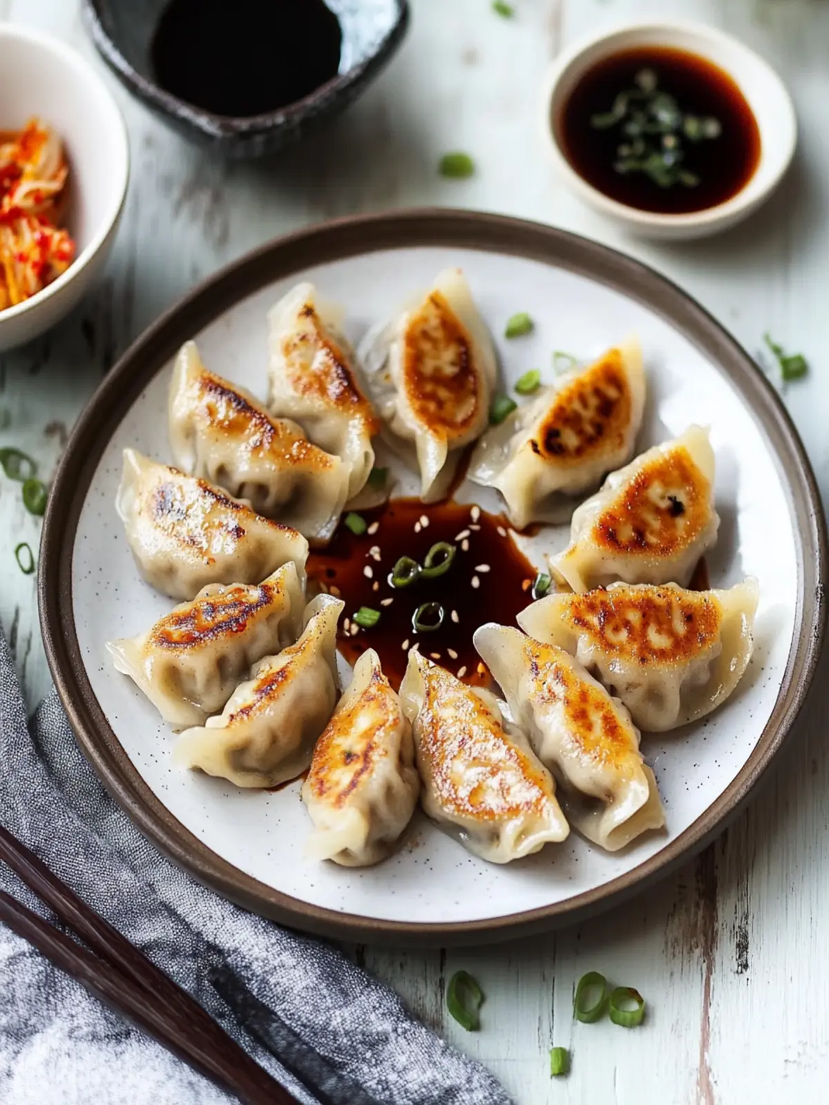 Kimchi Tofu Mandu