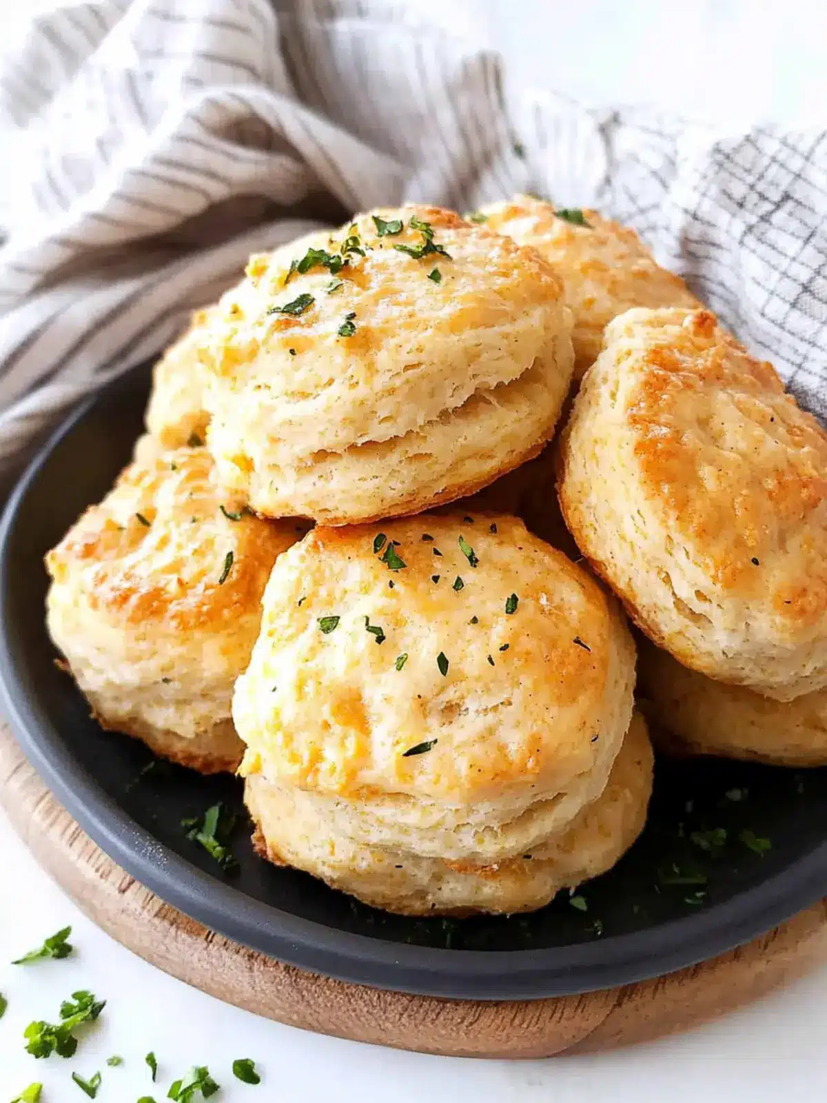 Sourdough Cheddar Bay Biscuits